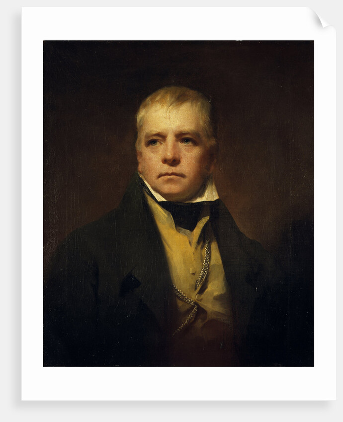 Sir Walter Scott, 1771 - 1832. Novelist and poet by Sir Henry Raeburn